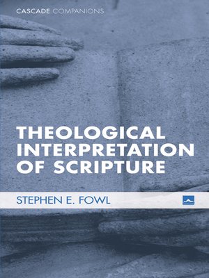 cover image of Theological Interpretation of Scripture
